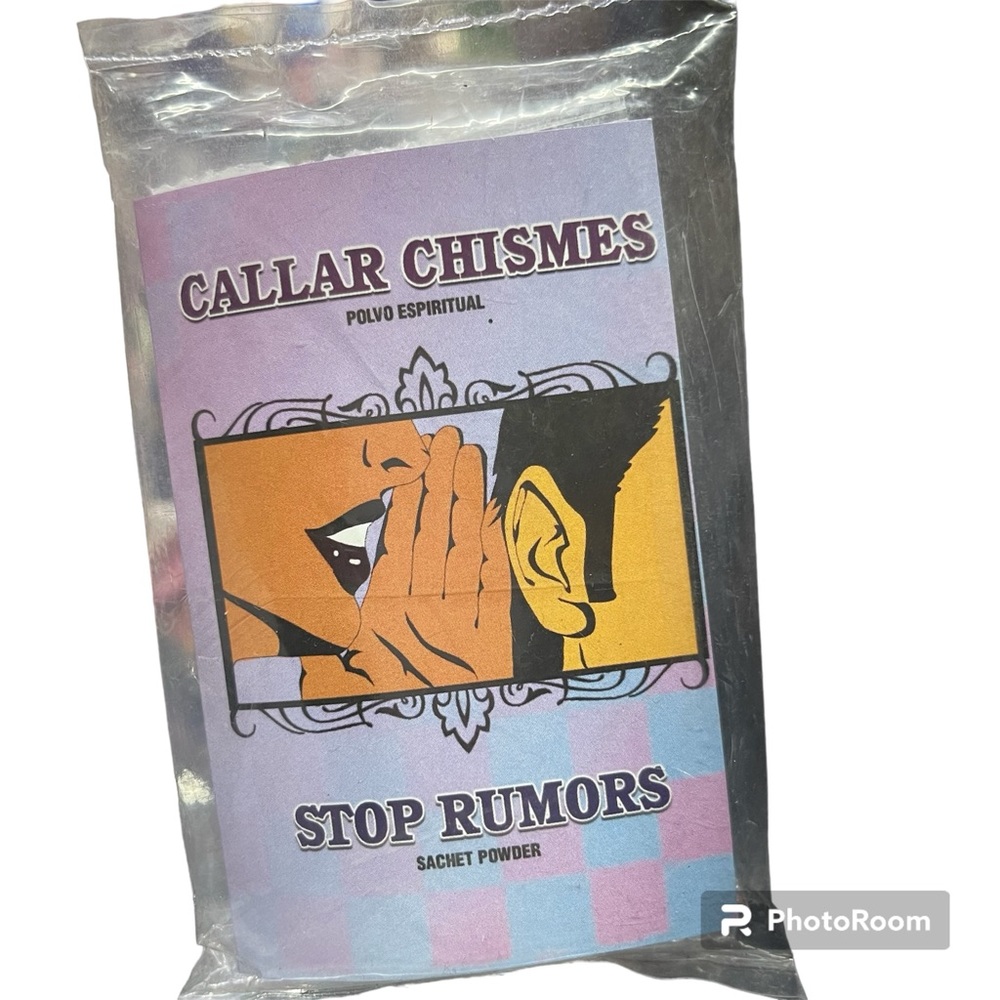 Stop rumors spiritual powder fix candles/ polvo espiritual callar chismes